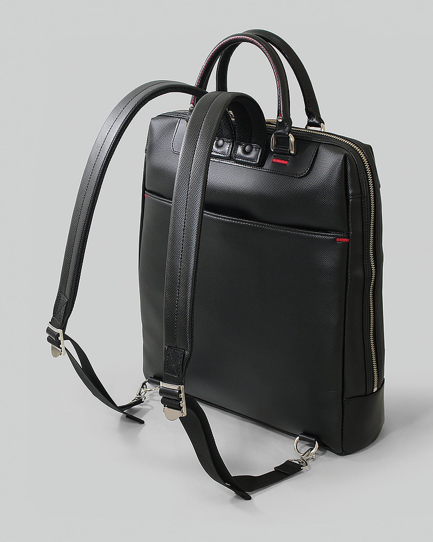 BAGGEX 紅 薄型リュック 13-1078