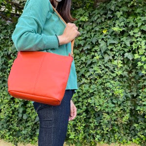 レザーショルダーバッグ 牛革 15-0029