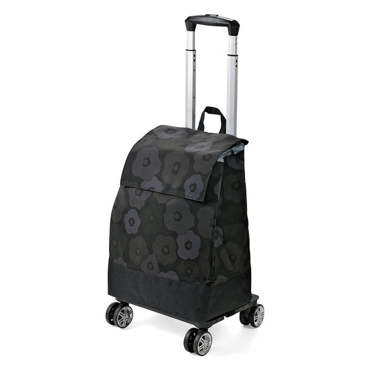 折りたたみ4輪ショッピングカート カブセタイプ  15-5040