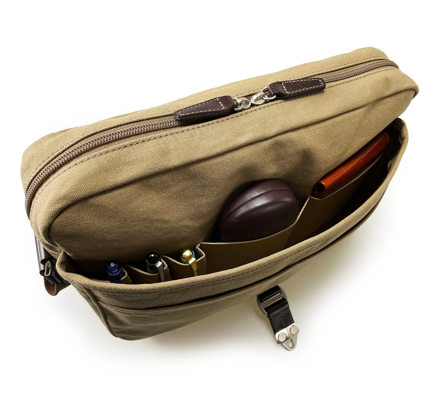 豊岡鞄 直帆布 ショルダーバッグ NEH006 72-0291