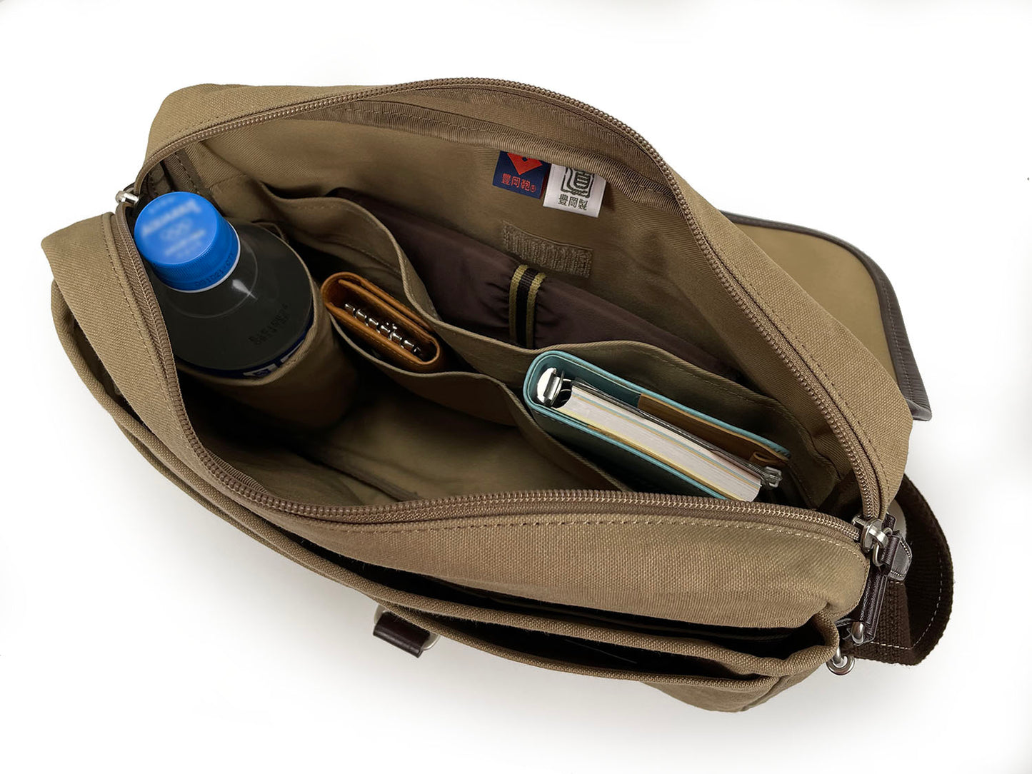 豊岡鞄 直帆布 ショルダーバッグ NEH006 72-0291